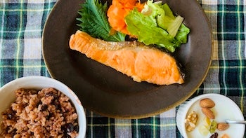 栄養バランスの取れた食事