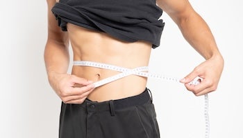 男性の腹筋イメージ