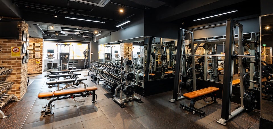 トレーニングジム内観