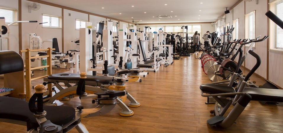 トレーニングジム内観