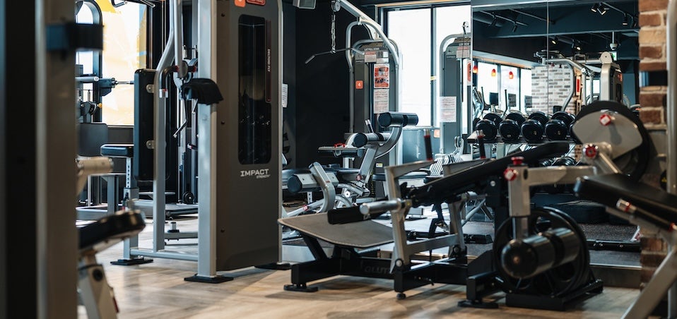 トレーニングジム内観